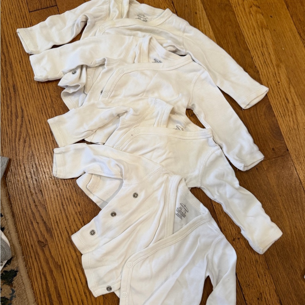 Set of White Baby Cardigans